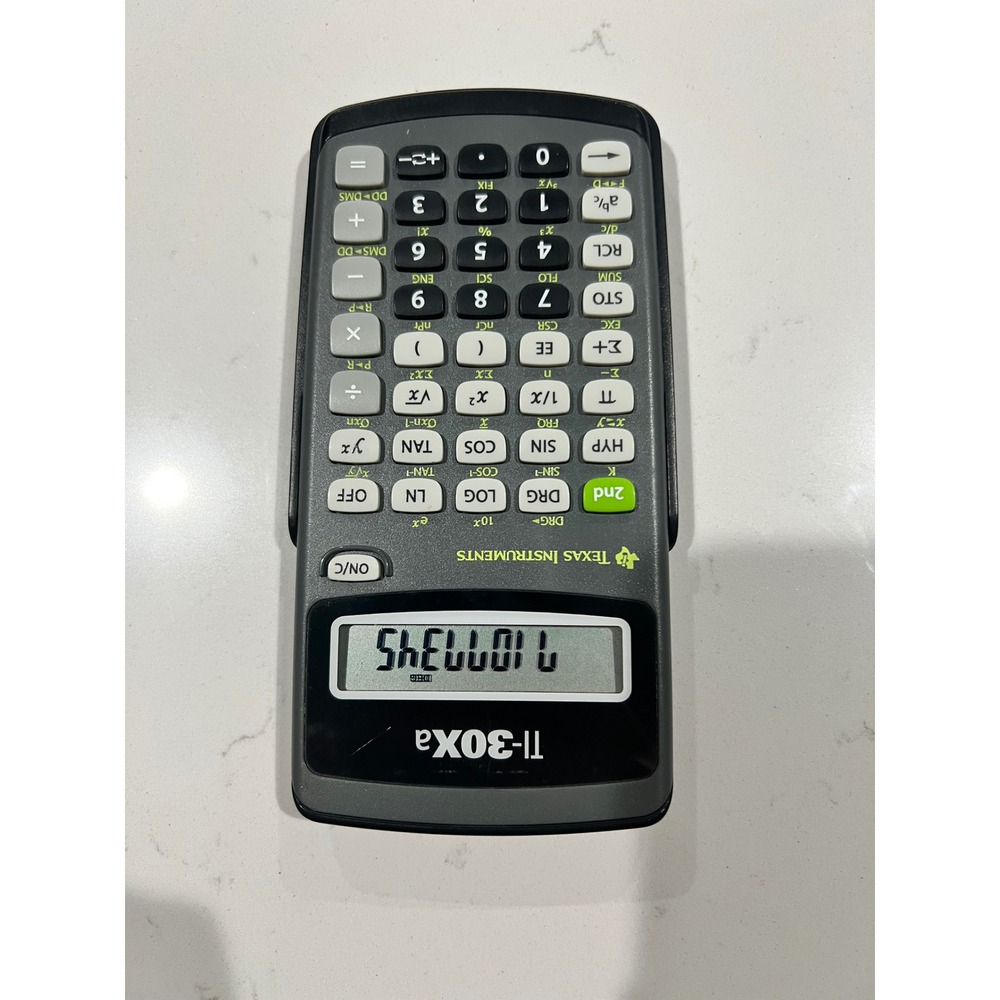 Texas Instruments TI-30Xa Scientific Calculator w/case and new battery